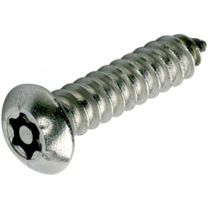 6-lobe/resist Sec Screw But Hd 63x38mm Ss (100)