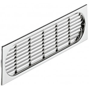 Vent Grill Pl Chr 225x64mm