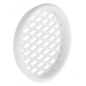 Vent Trim White 55mm Diameter