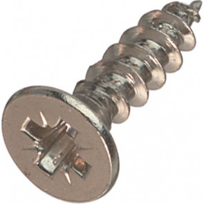 Hospa screws, countersunk, ø 3.5 mm, nickel-plated