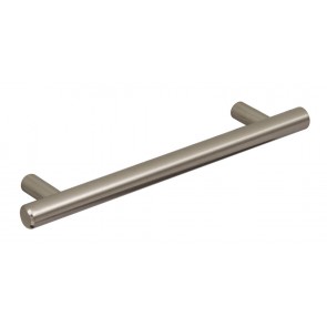 T-Bar Handles, 136-828mm (96-758mm cc) - Brushed Nickel Plated