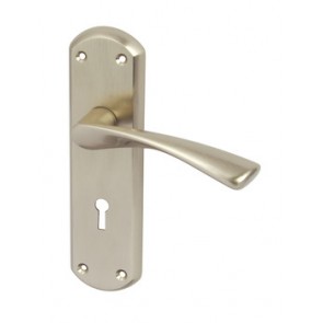 Olton Lever Handle Sets - Satin Nickel