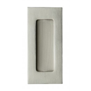 Flush pull handle, 102 x 50 mm