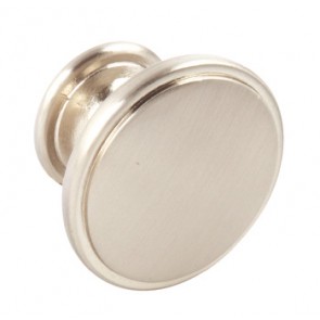 Henrietta Knob D38x26mm - Brushed nickel