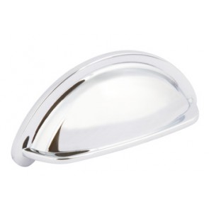 Ariel Cup Handle 76mm centres - Polished Chrome