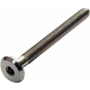 FLAT HEAD SCREW BLK M6x40mm