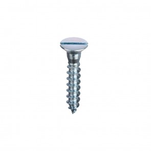10 x 1 1/2'' Zinc CSK Slotted Screws (200)