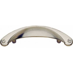 Finger pull handle 64mmCC Brushed Nickel