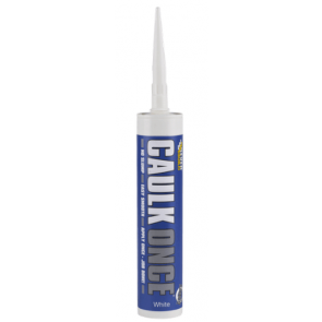 Everbuild Caulk Once 295ml - White