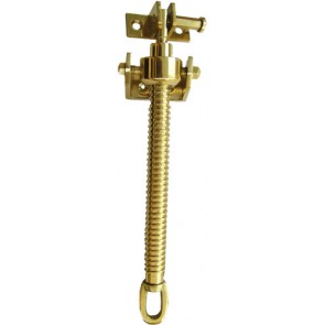 12" Fanlight Screw Polished Brass 