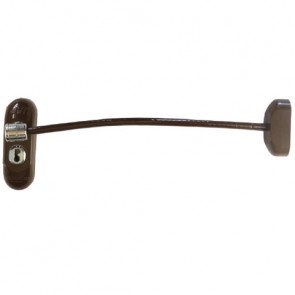 Window Restrictor - Dark Brown