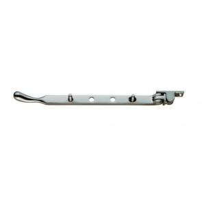 10" Bulb End Casement Stay - Satin Nickel