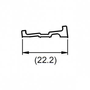 6 - 7° Friction Hinge Packer 406mm