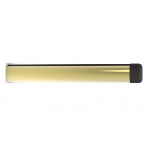 116mm Cylinder Door Stop - Polished Brass