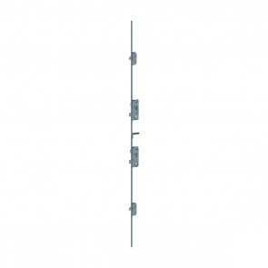 Winkhaus Interlocking Espagnolette Stable Door Lock - 55mm Backset - 20mm Faceplate - Radius End