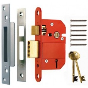 Era British Standard Fortress 5 Lever Sashlock - Satin