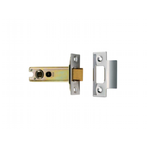 2.5" / 64mm Easi-T Heavy Sprung Tubular Latch Electro Brassed / SSS