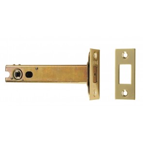 4" / 104mm HD Tub Deadbolt Electro Brassed / SSS