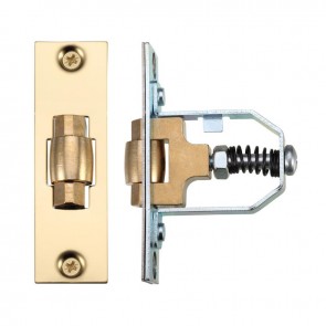 50mm Adjustable Roller Catch Brass