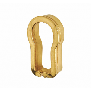 14mm Brass Insert Escutcheon