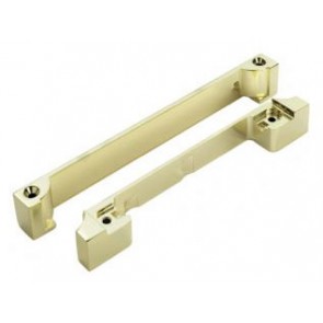 Euro Profile Sashlock Rebate Kit - Electro Brass