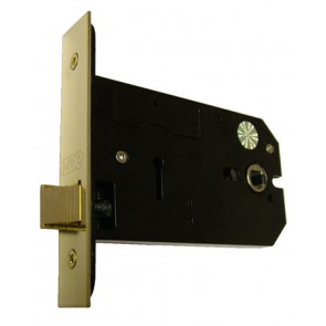 5" Horizontal Latch PVD Brass