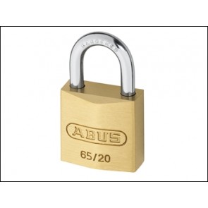 Abus Brass Suitcase Padlock 65/20