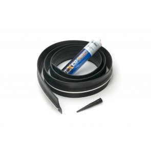 Exitex Rubber Garage Threshold Seal Kit 2515mm - Black