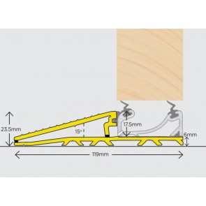 Exitex MTB Tie Bar 1m - Gold