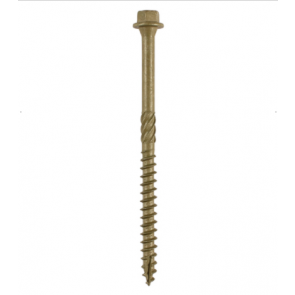 Timber Screws - Hex - Exterior - Green - Various Sizes