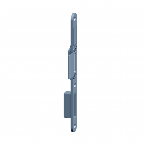 Winkhaus Non-Handed Flush Centre Keep, 28mm Centre Line - Premium Matt Silver
