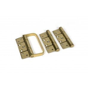Centor E3 Straight Hinge Set - with Handle (Outward Opening) - Various Finishes