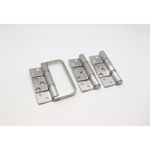 Centor E3 Half Offset Hinge Set - with Handle (Outward Opening) - Various Finishes