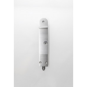 Centor E3 DOc Concealed Drop Bolt for Inward-Opening Doors - Keyed - 200mm - Satin