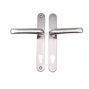 Straight Sprung Espag Handle (92mm Centres) - Brushed SS