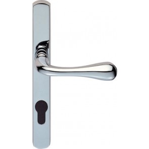 Stella Espag Door Handle (92mm Centres) - Polished Chrome