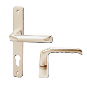 Espag Lever Door Handle (70mm cc) - Gold 