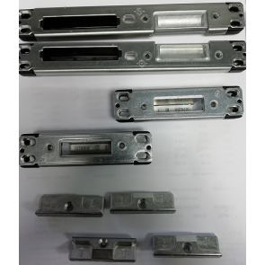 Set of Keeps for Inliten Camden Espag Lock - Zinc Plated