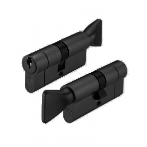 30/30 Thumbturn Euro Cylinder - Black KA