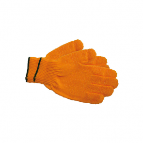 Gloves Yellow Criss Cross