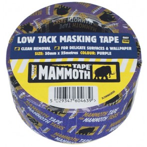Everbuild Low Tack Masking Tape 50mm x 25m