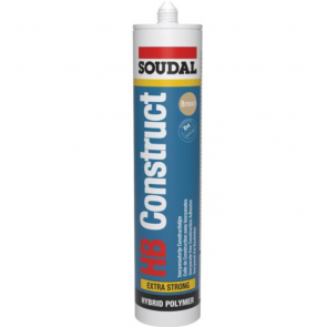 HB Construct Hybrid Polymer D4 Adhesive 290ml - Brown (RAL 1001)