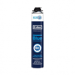 Exitex - Blue 60 Gun Grade Fire Rated Foam 750ml