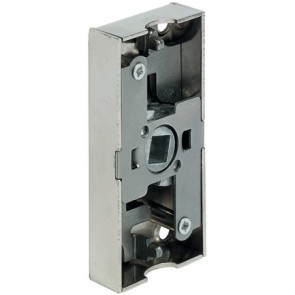 Extending rod lock case, 17 mm backset, for 7 mm square spindle