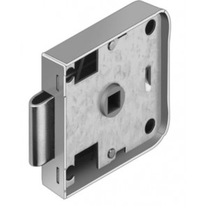 Sprung rim lock, for 7 mm square spindle
