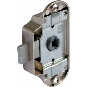 Piccolo-Nova lock case, 25 mm backset, for 7 mm sqaure spindle