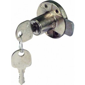 Minilock 40 rim lock, ø 18 mm cylinder, 20 mm backset, left handed, keyed alike