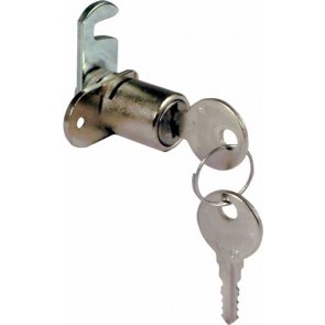 Cam lock, straight cam, 180° closure