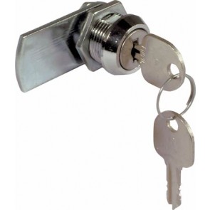Cylinder cam lock, straight cam, 90°/180° closure, keyed alike