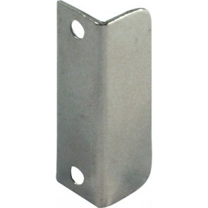 Striking plate, angled, steel